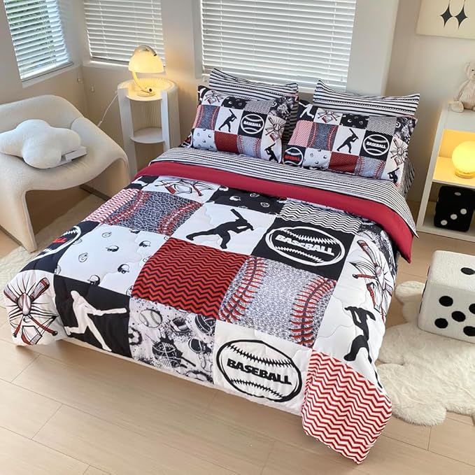 Microfiber Comforter Set - Queen - 7 Piece