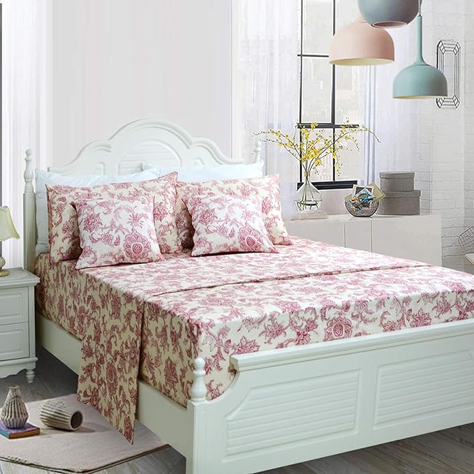 Bed Sheet Set - King - 4 Piece