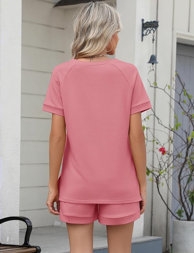 Loungewear Set - Shorts - 2 Piece