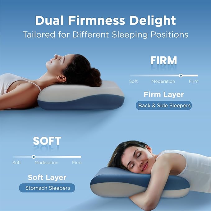 Memory Foam Bed Pillow - Standard