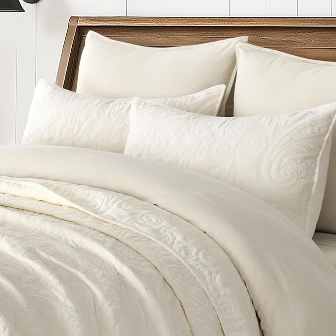 Velvet Quilt Set - Queen - 3 Piece