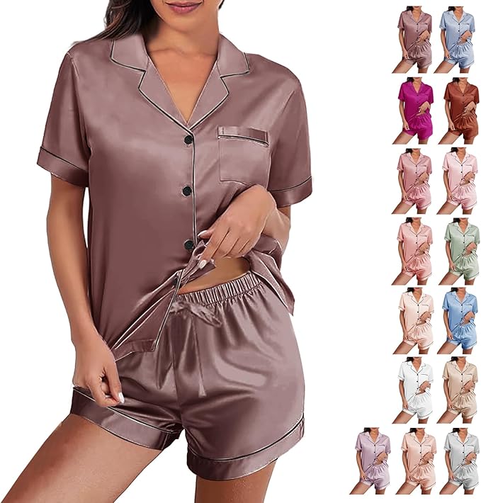 Satin Pajama Set