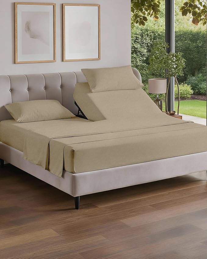 Cooling Bed Sheet Set - King - 4 Piece