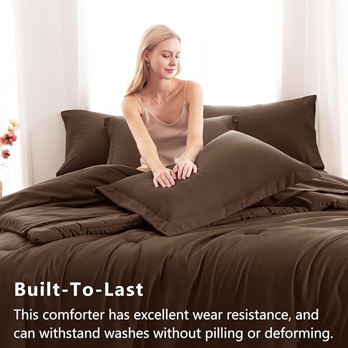 Down Alternative Comforter Set - Full - 7 Piece