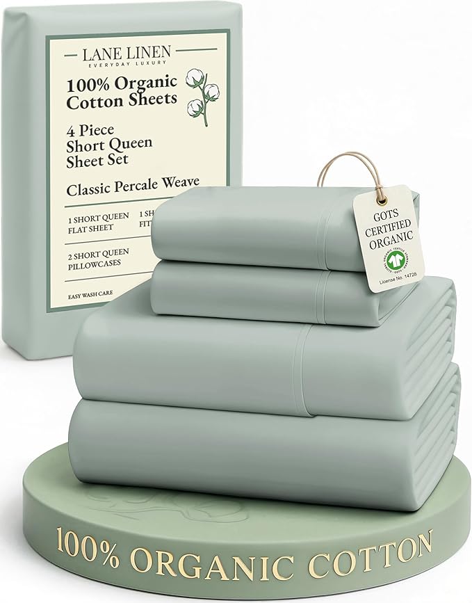 Linen Bed Sheet Set - Queen - 15 in Deep Pocket - 4 Piece
