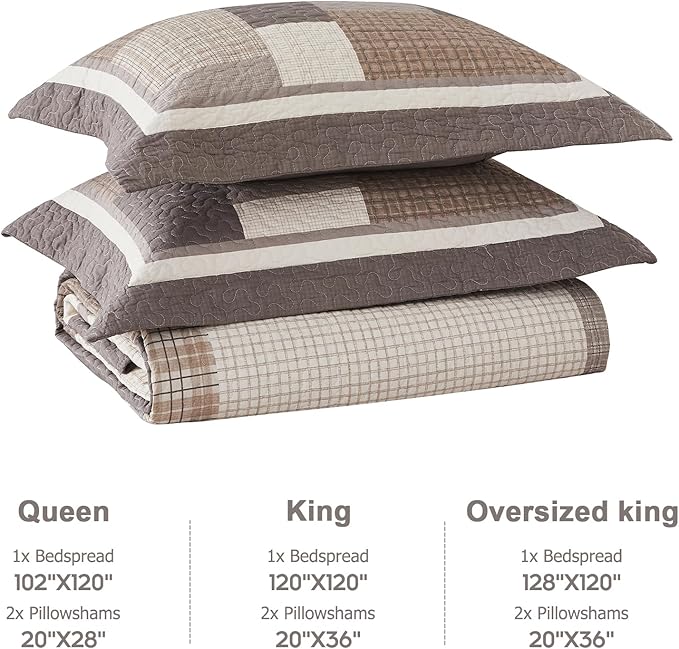 100% Cotton Bedding Set - Queen