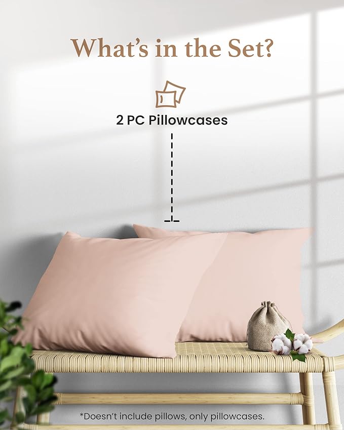 Pillowcase Set - King - 2 Piece