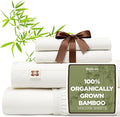 Bamboo Cooling Bed Sheet Set - King - 18 in Deep Pocket - 4 Piece