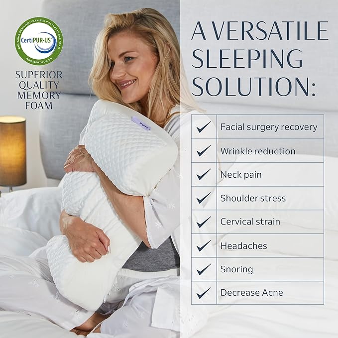 Satin Cooling Bed Pillow
