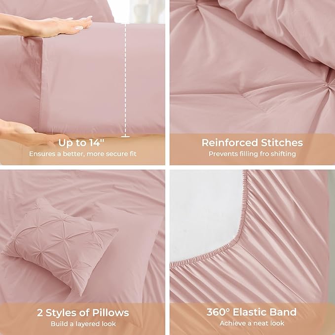 Comforter Set - King - 7 Piece