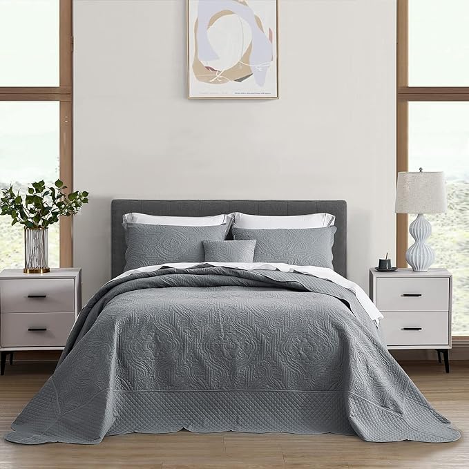 Microfiber Bedding Set - King - 5 Piece