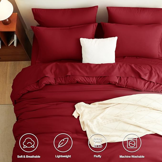 Down Alternative Comforter Set - Full - 7 Piece
