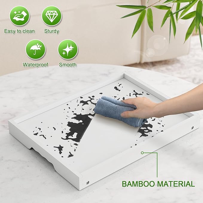 Bamboo Bed Tray - 6 Pack