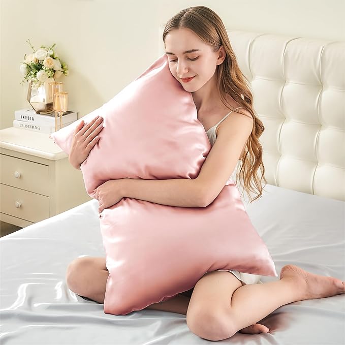 Mulberry Silk Cooling Pillowcase - Standard - 20 x 26 in