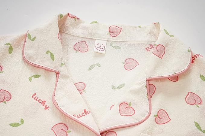 Shorts Pajama Set - Short Sleeve - 2 Piece