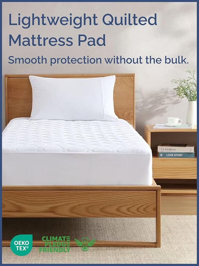 Mattress Pad - Twin XL - 16 in Deep Pocket