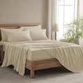 Cooling Bed Sheet Set - Queen - 16 in Deep Pocket - 6 Piece