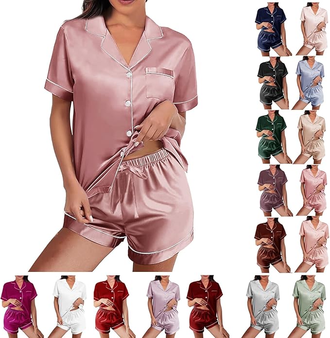 Satin Pajama Set
