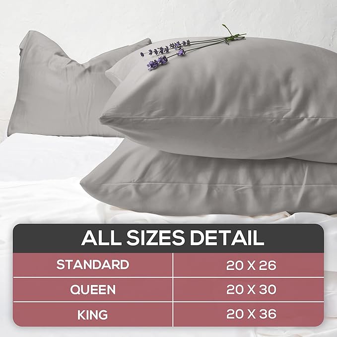 Linen Pillowcase Set - Standard - 2 Piece