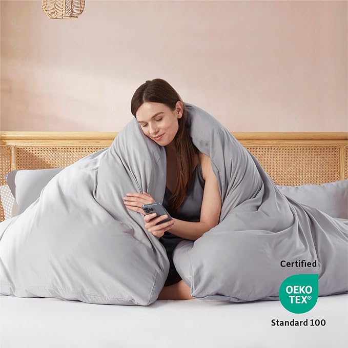 Duvet Cover Set - Full - 80 x 90 in - 3 Piece