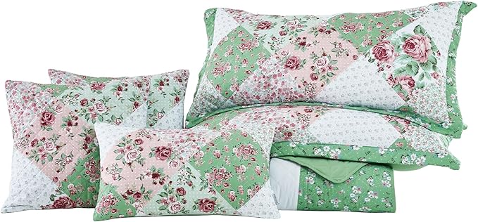 Microfiber Quilt - California King - 6 Piece