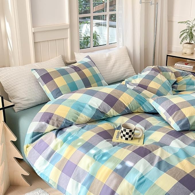 Linen Duvet Cover Set - Twin