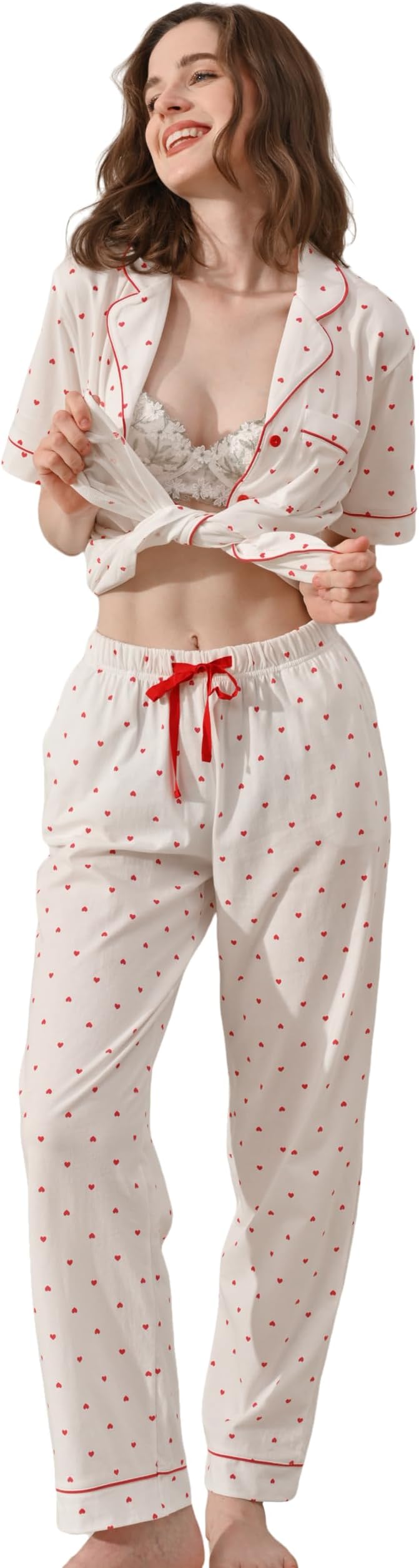 Women's 100% Cotton Pajama Set - 2 Piece