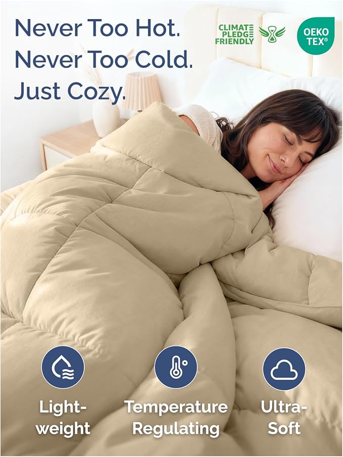 Microfiber Cooling Duvets Down Comforter - Queen