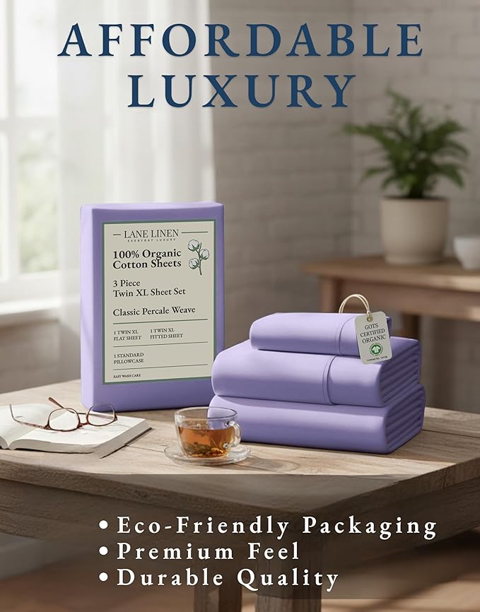 Linen Bed Sheet Set - Twin XL - 3 Piece