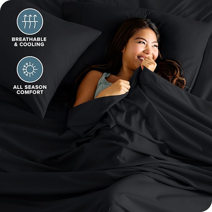 Microfiber Bed Sheet Set - Twin XL - 3 Piece