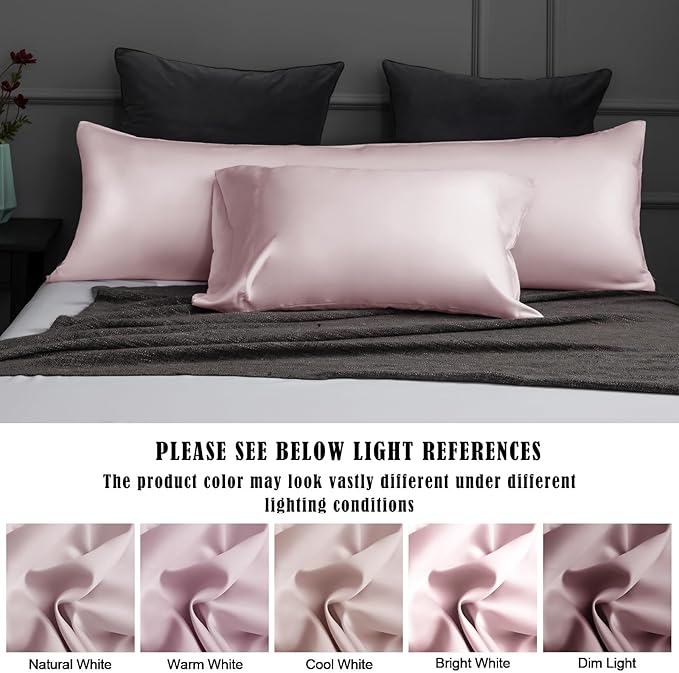 Bamboo Cooling Pillowcase Set - Standard - 20 x 26 in - 2 Pack - 2 Piece