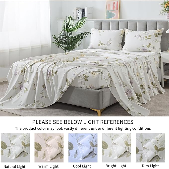 Bed Sheet Set - Full - 4 Piece