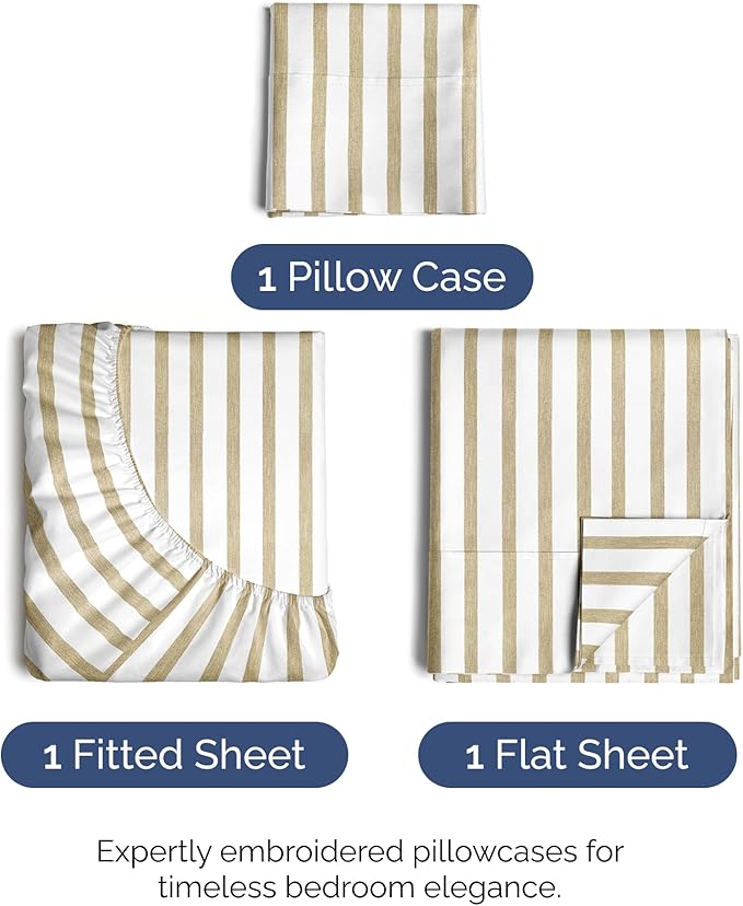 Cooling Bed Sheet Set - Twin - 3 Piece
