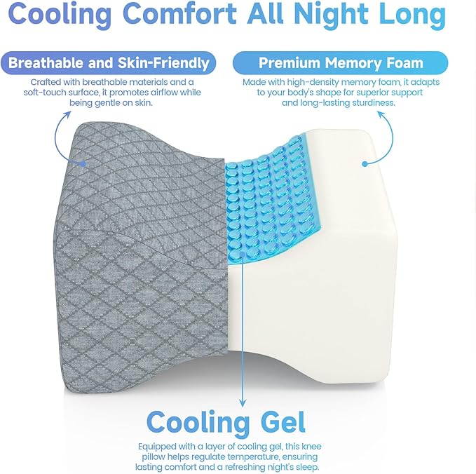 Memory Foam Cooling Body Pillow