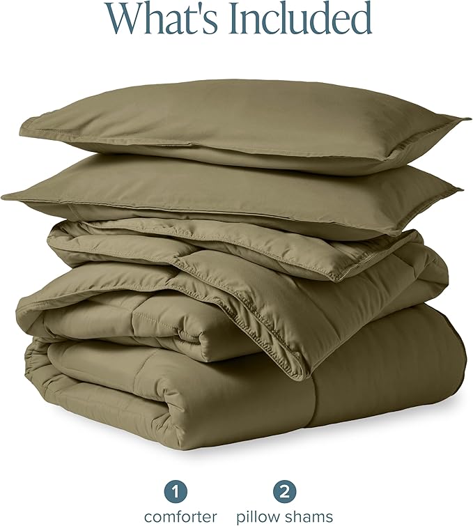 Down Alternative Comforter Set - Full
