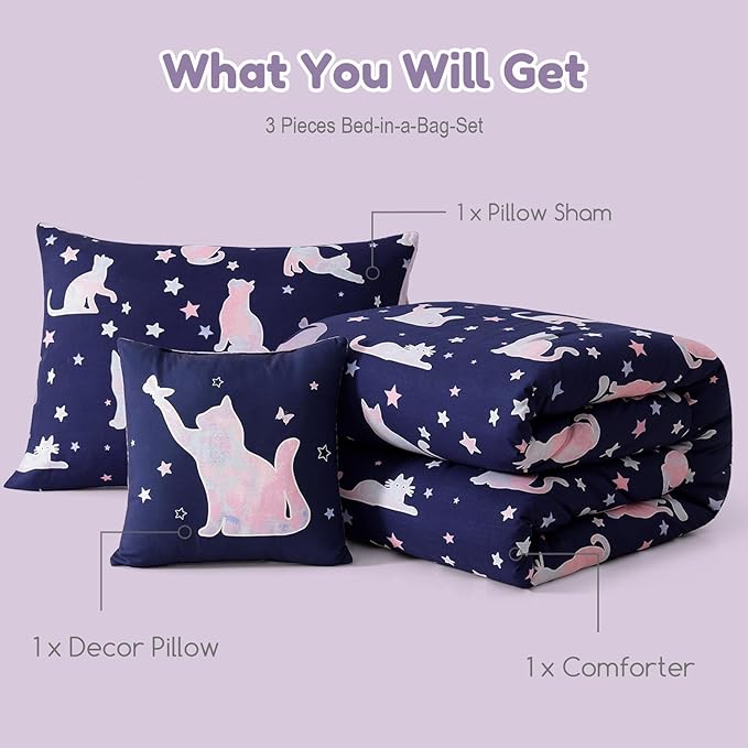 Comforter Set - Twin - 3 Piece