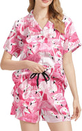 Women's Pajama Set - Short Sleeve - 2 Piece
