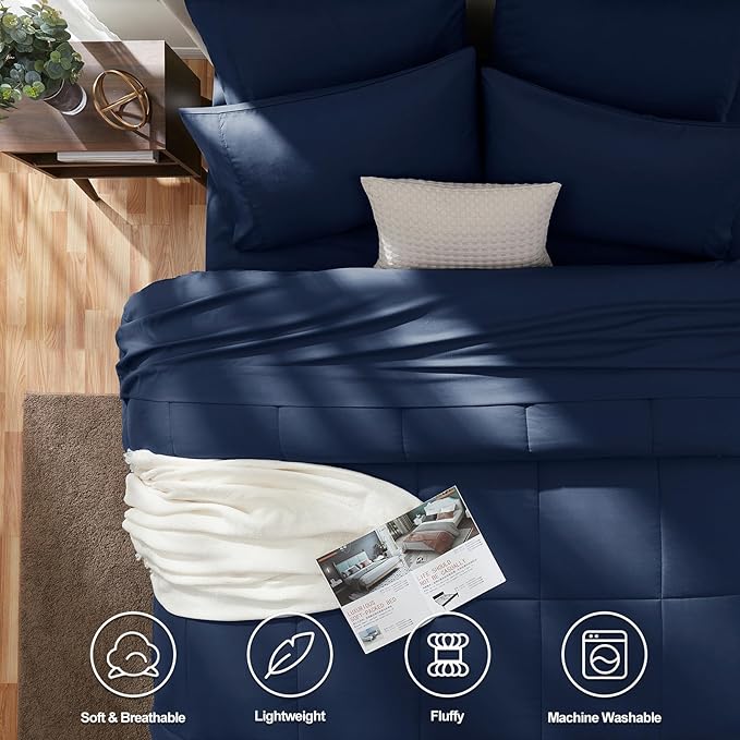 Comforter Set - Queen - 7 Piece