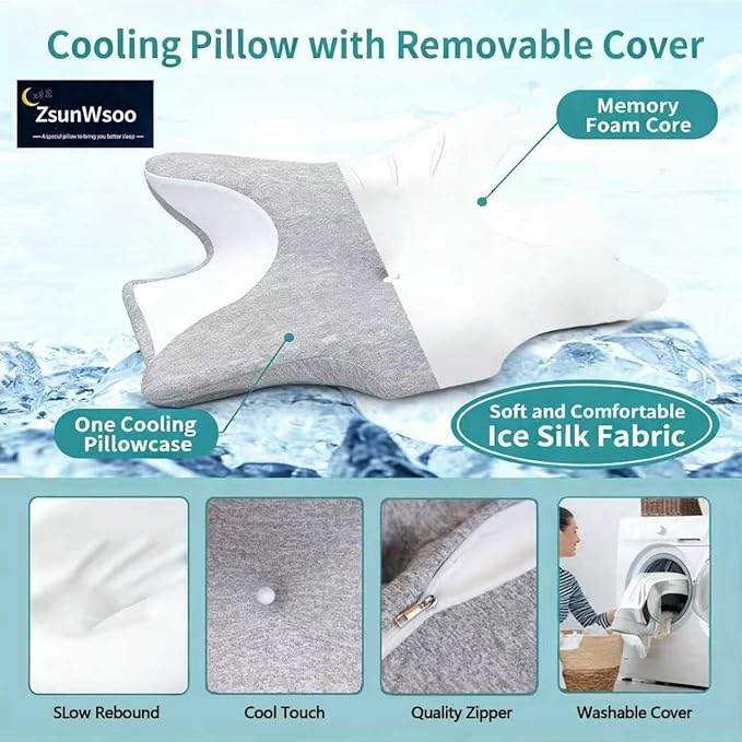 Memory Foam Backrest Pillow