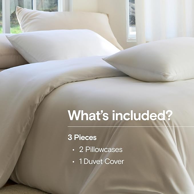 Bamboo Cooling Duvet Cover Set - Queen