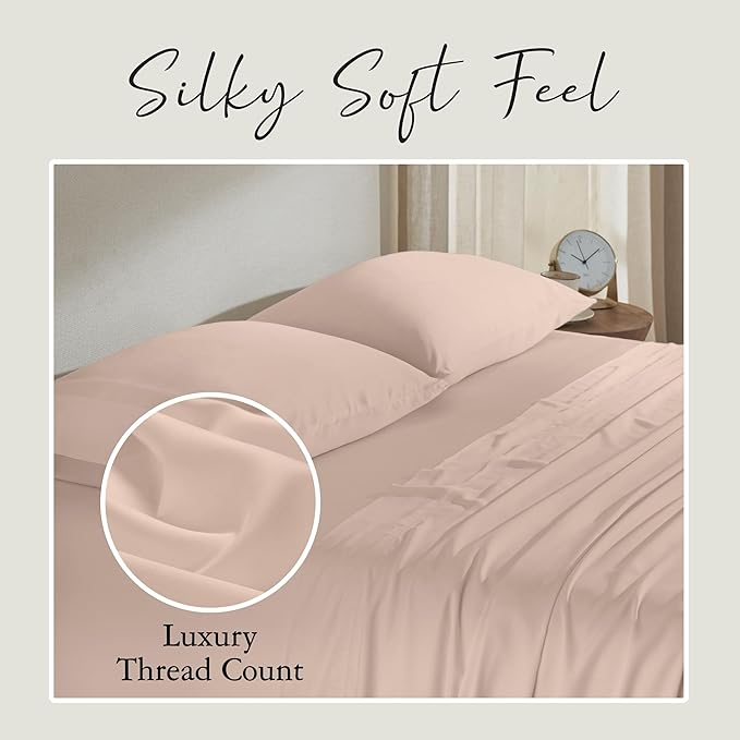 Bamboo Cooling Bed Sheet Set - King