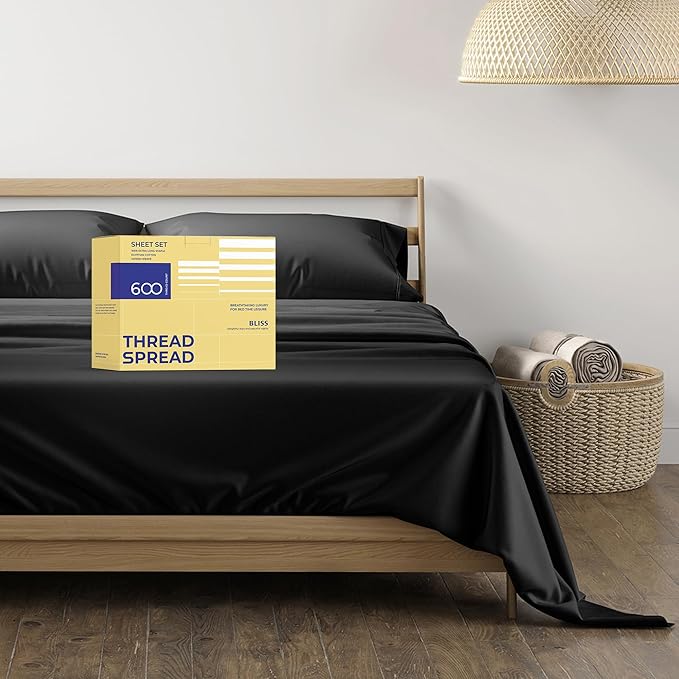 Cooling Bed Sheet Set - Queen - 16 in Deep Pocket - 4 Piece