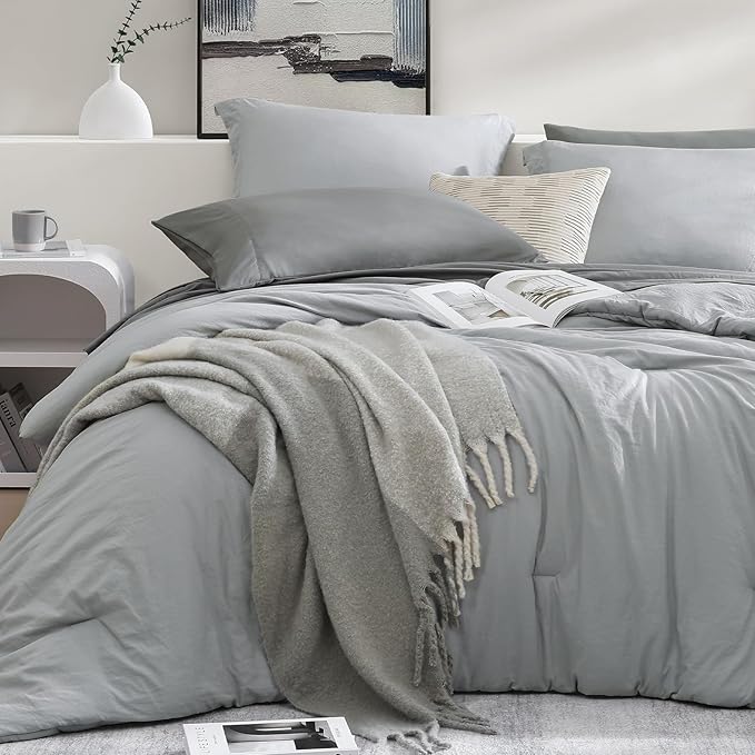 Microfiber Comforter Set - King - 7 Piece