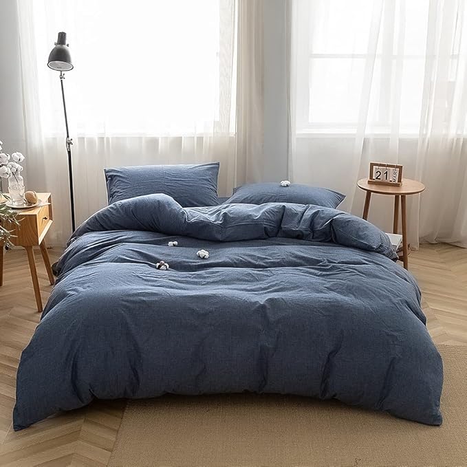 Linen Duvet Cover Set - King
