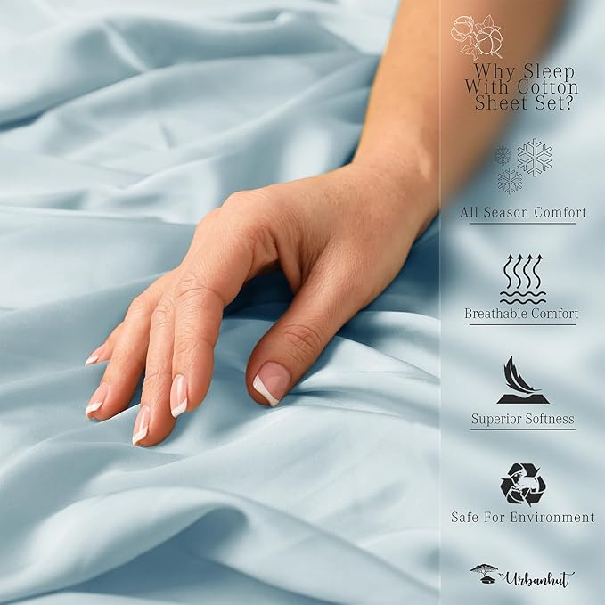 Bed Sheet Set - Queen - 4 Piece