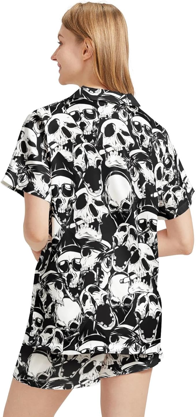 Women's Pajama Set - Short Sleeve - 2 Piece