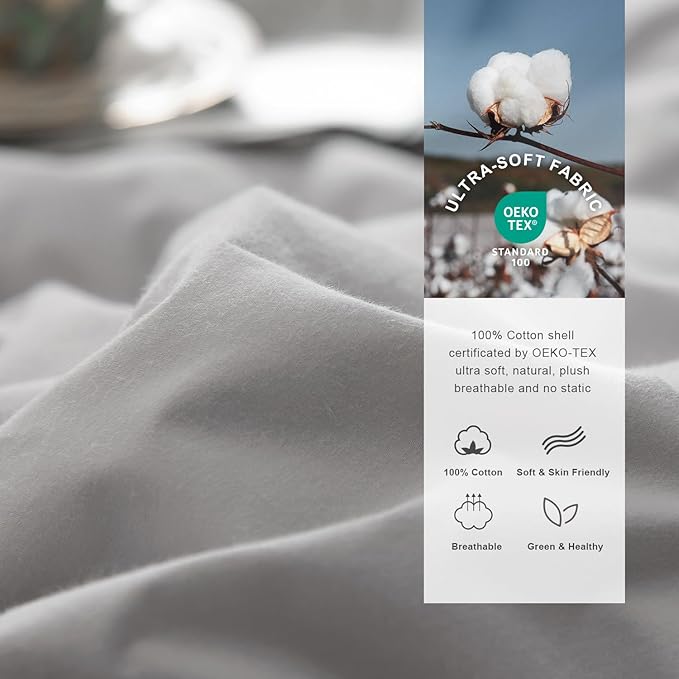 100% Cotton Duvets Down Comforter - Queen