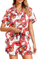 Women's Pajama Set - Short Sleeve - 2 Piece