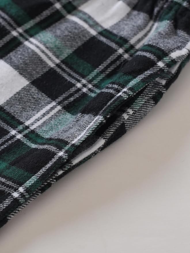 Women's Flannel Pajama Set - 2 Piece