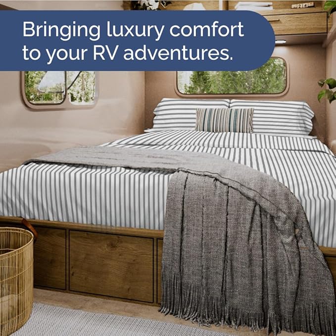 Cooling Bed Sheet Set - Queen - 4 Piece